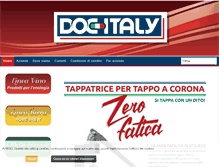 Tablet Screenshot of doc-italy.com